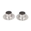 uxcell 22mm Dia Pipe Flange Socket Rail Rod Support Holder Bracket 2PCS for Wardrobe view 1