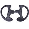 KEYBLU Universal Replacement Soft Silicone Open Ear Insert Earmould for Two Way Radio Earmold Coil Tube Audio Kits UV-5R UV-B6 BF-888S UV-B5 (Black, 5 Pair Small) view 1
