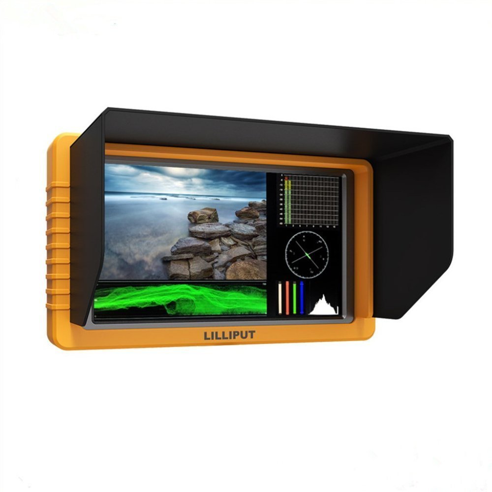 LILLIPUT Field Monitor Q5 5.5" FHD 1920x1080 SDI and HDMI Cross Conversion Camera-top Monitor IPS Metal Housing Screen for Camera Camcorder DSLR (5.5 inch)