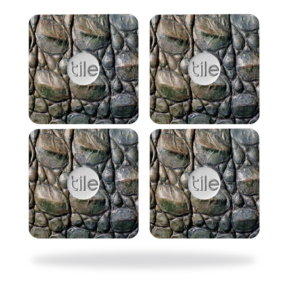 MightySkins Skin Compatible with Tile Slim Key Finder (4 Pack) wrap Cover Sticker Skins Gator Skin