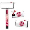 Indiana Hoosiers Magnetic Mailbox Cover 2-Pack Mailbox Post Cover Officially Licensed Collegiate Product view 1