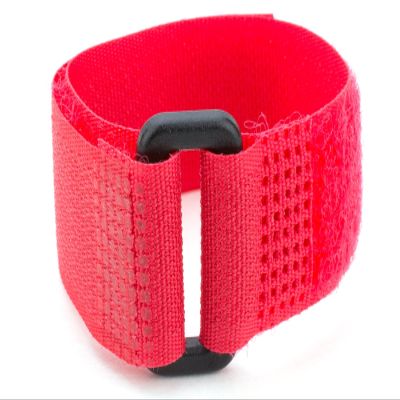 12 x 1 Inch Red Cinch Strap - 5 Pack