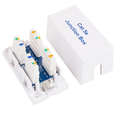 Cable Leader Cat5e Junction Box, 110 Punch Down Style