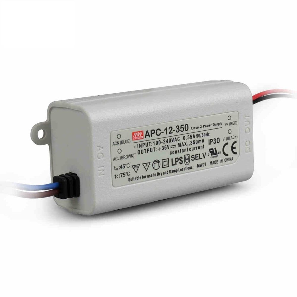 MEAN WELL [PowerNex] APC-12-350 120 PCS/Box Single Output LED Switching Power Supply