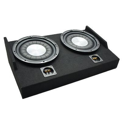 American Sound Connection Bundle HA-F124 Compatible with Ford F150 Super Cab 2015-2025 Flatline Series 12" 800W Single 4 Ohm Subwoofer and FTB2X12-15EXTCAB Sub Box Enclosure