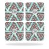 MightySkins Skin Compatible with Tile Slim Key Finder (4 Pack) wrap Cover Sticker Skins Aztec Pyramids view 1