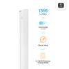 Enbrighten 36 Inch Premium Front Phase LED Under Cabinet Light Fixture, Direct Wire, In-Wall Dimmer Compatible, 3000K Bright White, Steel Housing, 1366 Lumens, White, 29435 view 4