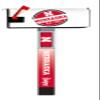 Nebraska Cornhuskers Magnetic Mailbox Cover 2-Pack Mailbox Post Cover Officially Licensed Collegiate Product view 2