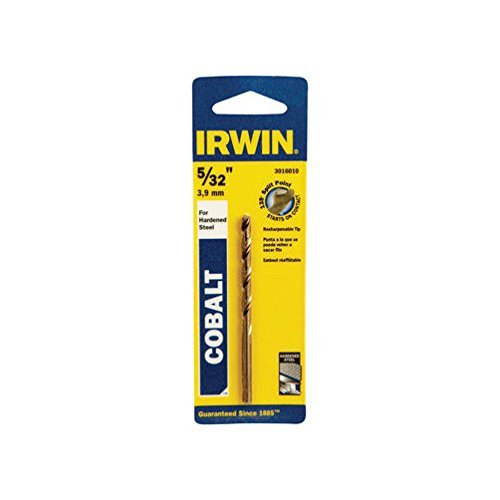 IRWIN Drill BIT 5/32 X 3-1/8 Cobalt