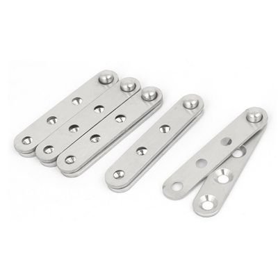 uxcell 5pcs 60mmx11mmx9mm 360 Degree Rotating Door Pivot Hinge