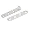 uxcell 5pcs 60mmx11mmx9mm 360 Degree Rotating Door Pivot Hinge view 2