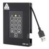 Apricorn 2TB Aegis Fortress FIPS 140-2 Level 2 Validated 256-Bit Encrypted USB 3 External SSD (A25-3PL256-S2000F) view 1