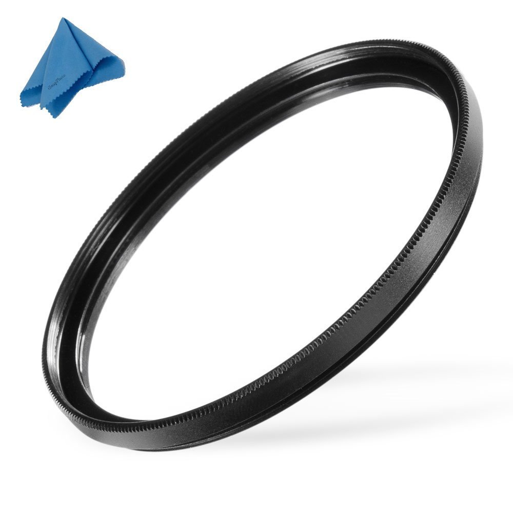 52mm UV Protection Filter (for: Canon EF 35mm f/2.0) + iSnapPhoto Microfiber Cloth
