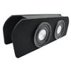 American Sound Connection 2X10FORD-15UP-MSTNG Compatible with Ford Mustang Coupe 2015-2023 Dual Sub Box Enclosure and HA-F104 Car Stereo Flatline Series 10" Sub 700W Single 4 Ohm Subwoofer view 1