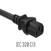 SANOXY Cables and Adapters; 2 Pack of1ft 14 AWG Universal Power Cord (IEC320 C13 to NEMA 5-15P) view 3