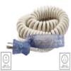 AC WORKS [29441-AS] Medical Grade Power Strip Coiled Cord with Bar Tri-outlet view 2