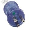 AC WORKS [29441-AS] Medical Grade Power Strip Coiled Cord with Bar Tri-outlet view 3