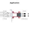10Gtek Dual Port Mini SAS Adapter SFF-8643 to SFF-8644 PCIe 3.0 Host Bus Adapter, 12Gbps SAS/SATA HBA Card for Server Storage RAID Controller view 4