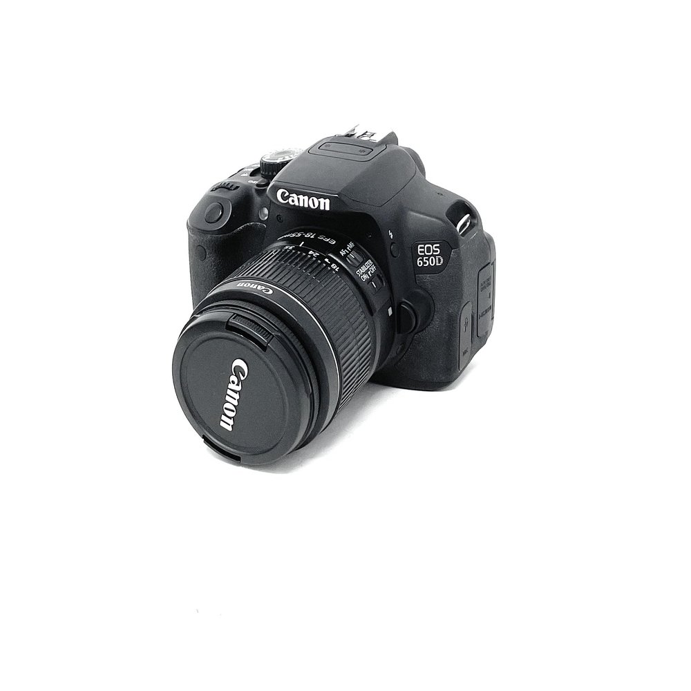 Canon EOS 650D Digital SLR Camera - Black (Inc. 18-55mm f/3.5-5.6 IS II Lens Kit) (Renewed)