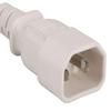 SANOXY Cables and Adapters; 2ft 14 AWG 15A 250V Power Cord (IEC320 C14 to IEC320 C19), White view 2