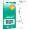 hansgrohe Showerpipe Crometta E 240 Chrom, 27271000 view 1