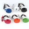 PolarLander Motorcycle CNC Plastic Straight Pipe Export Oil Cylinder with Mounting Bracket Orange view 3