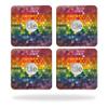 MightySkins Skin Compatible with Tile Slim Key Finder (4 Pack) wrap Cover Sticker Skins Color Me view 1