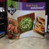 10' Curved Graphic Pop Up Display w/Case & Lights for Trade Shows Booths view 2
