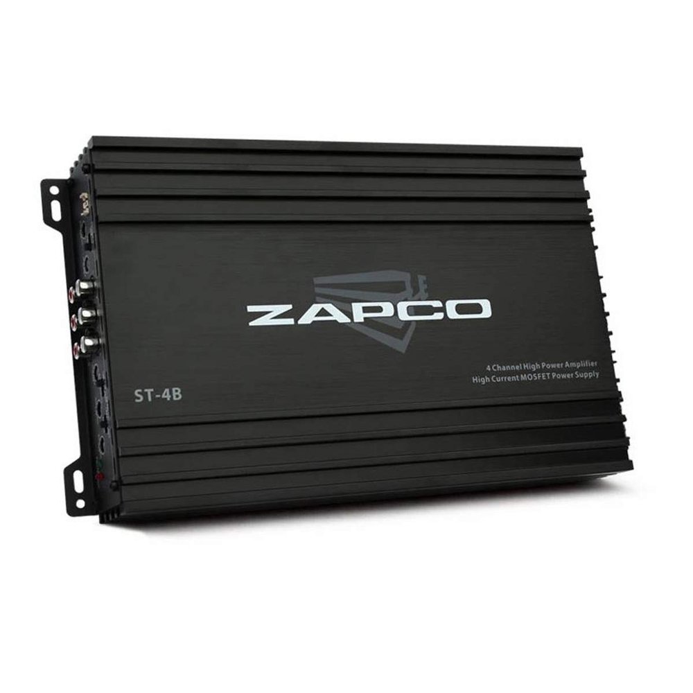 Zapco ST-4B 4-Channel 65 Watts x 4 RMS Full Range Class AB Amplifier