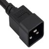 SANOXY Cables and Adapters; 6ft 12 AWG 20A 250V Heavy Duty Power Cord (IEC320 C20 to IEC320 C21) view 2