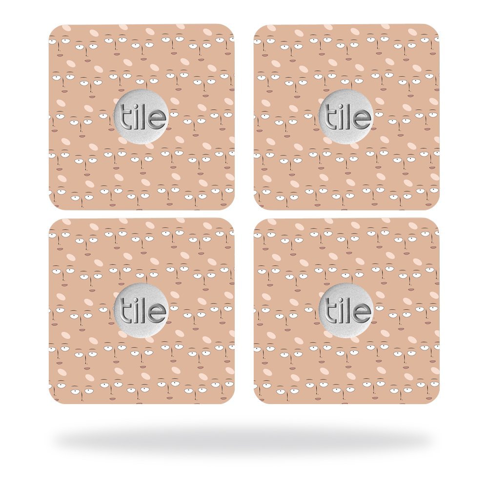 MightySkins Skin Compatible with Tile Slim Key Finder (4 Pack) wrap Cover Sticker Skins Single Punch Dude