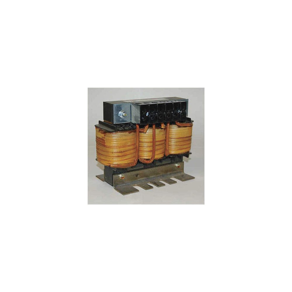 TCI (Trans-Coil International) - KDRULC1L - KDR Series Line Reactor, 55A, 480V, 114W, 3-Phase, Surface Mount, 5.75 H x