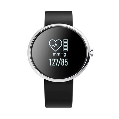 LIFETIE SPORTS Sports Health Monitoring Smart Watch (Black, Silver)