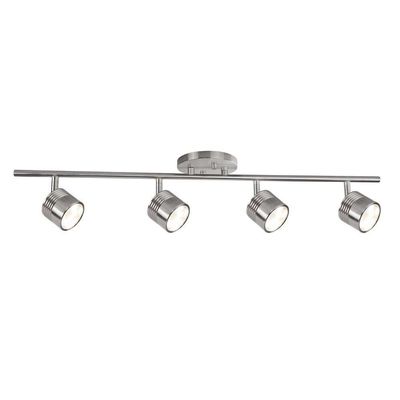 Kuzco Lyra 30in LED Track Light Brushed Nickel Diffusive