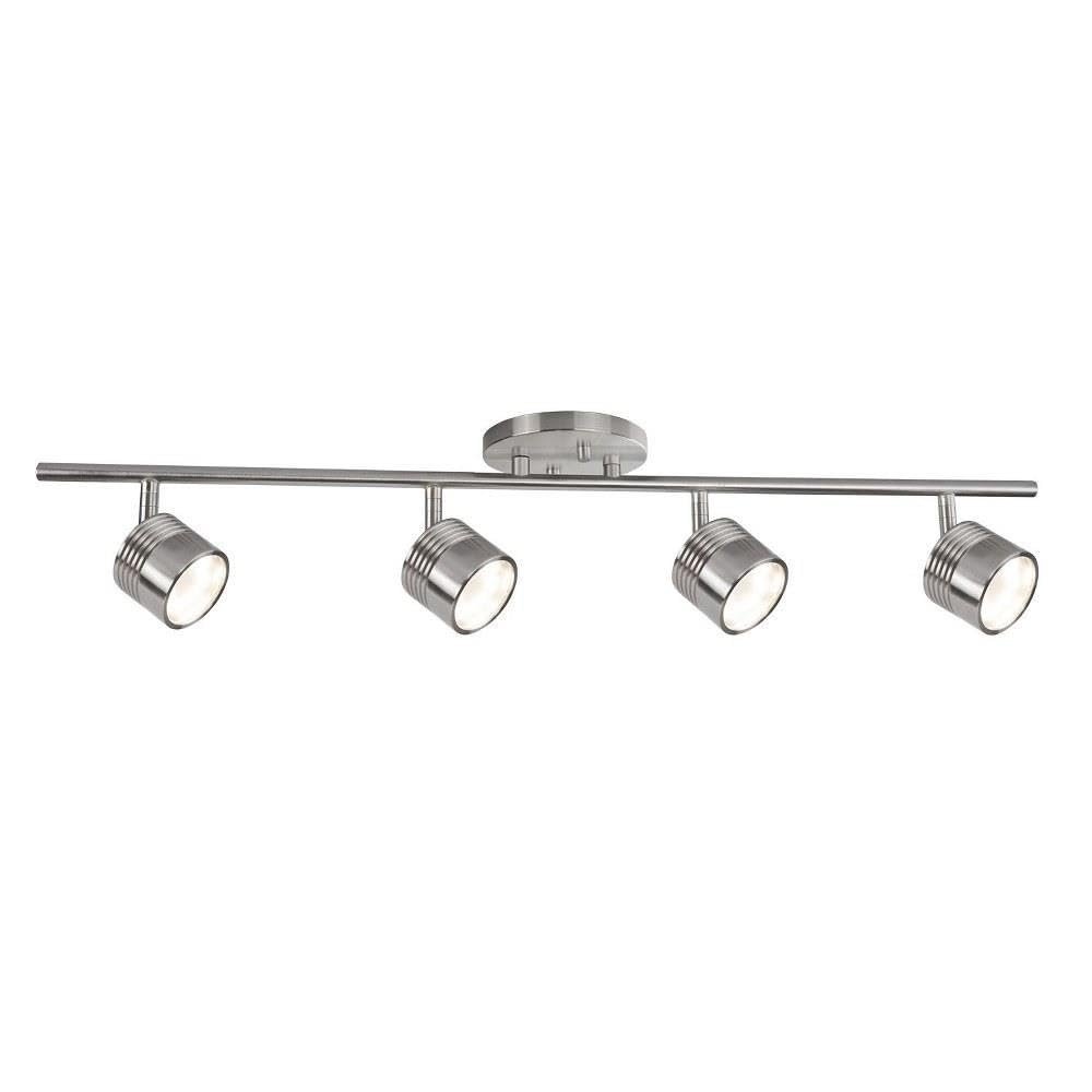 Kuzco Lyra 30in LED Track Light Brushed Nickel Diffusive