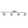 Kuzco Lyra 30in LED Track Light Brushed Nickel Diffusive view 2