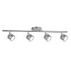 Kuzco Lyra 30in LED Track Light Brushed Nickel Diffusive view 3