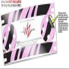 Skin Wrap Decal Set 2 Pack for Amazon Echo Dot 2 - Zebra Skin Pink (2nd Generation ONLY - Echo NOT Included) view 3