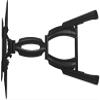 Crimson A55V Articulating Mount for 32" to 55"+ Flat Panel Screens, Black, 150lb (68kg) Weight Capacity, Depth from Wall 3.5" (89mm), Max Extension 27" (685.8mm), Tilt +15/-5, Pivot 90 view 3