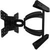 Crimson A55V Articulating Mount for 32" to 55"+ Flat Panel Screens, Black, 150lb (68kg) Weight Capacity, Depth from Wall 3.5" (89mm), Max Extension 27" (685.8mm), Tilt +15/-5, Pivot 90 view 4
