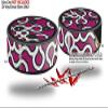 Skin Wrap Decal Set 2 Pack for Amazon Echo Dot 2 - Locknodes 03 Hot Pink (Fuchsia) (2nd Generation ONLY - Echo NOT Included) view 2