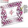 Skin Wrap Decal Set 2 Pack for Amazon Echo Dot 2 - Locknodes 03 Hot Pink (Fuchsia) (2nd Generation ONLY - Echo NOT Included) view 3