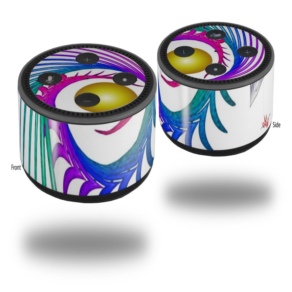 Skin Wrap Decal Set 2 Pack for Amazon Echo Dot 2 - Cover (2nd Generation ONLY - Echo NOT Included)