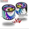 Skin Wrap Decal Set 2 Pack for Amazon Echo Dot 2 - Cover (2nd Generation ONLY - Echo NOT Included) view 2