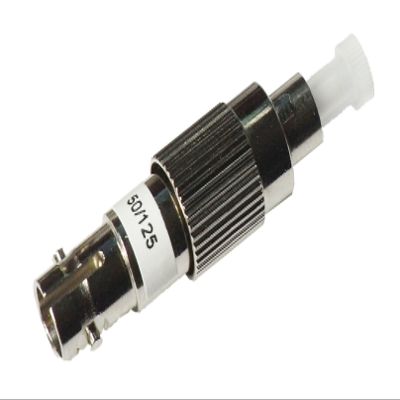 Ultra Spec - FC-Male to ST-Female Hybrid Fiber Adapter - Multimode (50/125) - Simplex - Metal