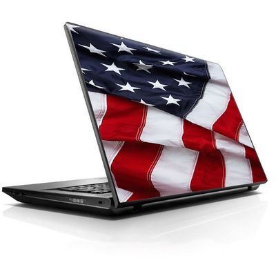 15 15.6 inch Laptop Notebook Skin Vinyl Sticker Cover Decal Fits 13.3" 14" 15.6" 16" HP Lenovo Apple Mac Dell Compaq Asus Acer/US Flag, America Proud