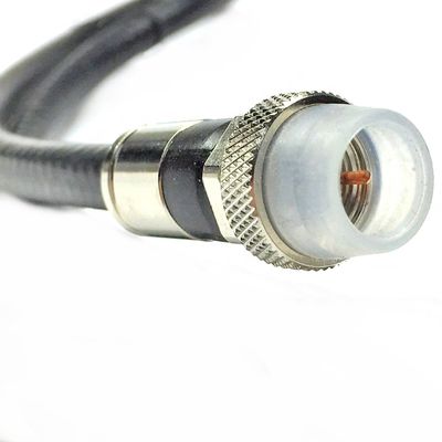 10ft BARE COPPER RG6 CABLE 18AWG CORE 3Ghz 75 Ohm CL2 In-Wall Use HD ANTENNA Satellite TV Compatible WEATHER SEAL ALL BRASS CONNECTORS UL ETL CUT TO ORDER ASSEMBLED IN USA
