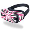MightySkins Skin Compatible with Samsung Gear VR (2016) wrap Cover Sticker Skins Pink Star Rays view 1