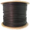 1000Ft 6 Fiber Indoor/Outdoor Fiber Optic Cable, Singlemode 9/125, Plenum Rated, Black, Spool view 1