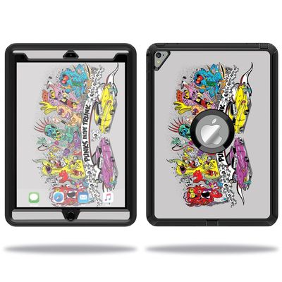 MightySkins Skin Compatible with OtterBox Defender Apple iPad Pro 9.7 Case wrap Cover Sticker Skins Punks in The Trunk